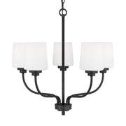 Generation Lighting 3102805-112 Windom Five Light Chandelier, Midnight Black Alternate Image.jpg