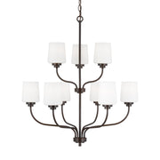 Generation Lighting 3102809-710 Windom Nine Light Chandelier, Bronze Alternate Image.jpg