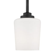 Generation Lighting 6102801-112 Windom One Light Mini-Pendant, Midnight Black Alternate Image.jpg