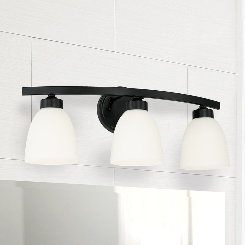 Capital Lighting 114331MB-333 Jameson Three Light Vanity, Matte Black Alternate Image 3.jpg