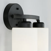 Capital Lighting 115221MB-338 Dixon Two Light Vanity, Matte Black Alternate Image 2.jpg