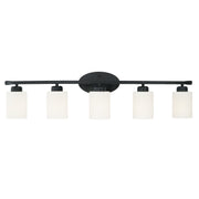 Capital Lighting 115251MB-338 Dixon Five Light Vanity, Matte Black Alternate Image.jpg