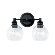 Capital Lighting 121121MB-426 Mid Century Two Light Vanity, Matte Black Alternate Image.jpg