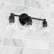 Capital Lighting 121131MB-426 Mid Century Three Light Vanity, Matte Black Alternate Image 3.jpg