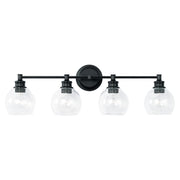 Capital Lighting 121141MB-426 Mid Century Four Light Vanity, Matte Black Alternate Image.jpg