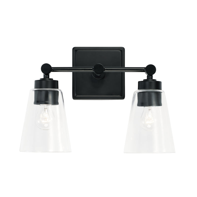 Capital Lighting 121821MB-432 Rory Two Light Vanity, Matte Black Alternate Image.jpg