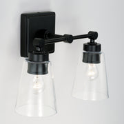 Capital Lighting 121821MB-432 Rory Two Light Vanity, Matte Black Alternate Image 2.jpg