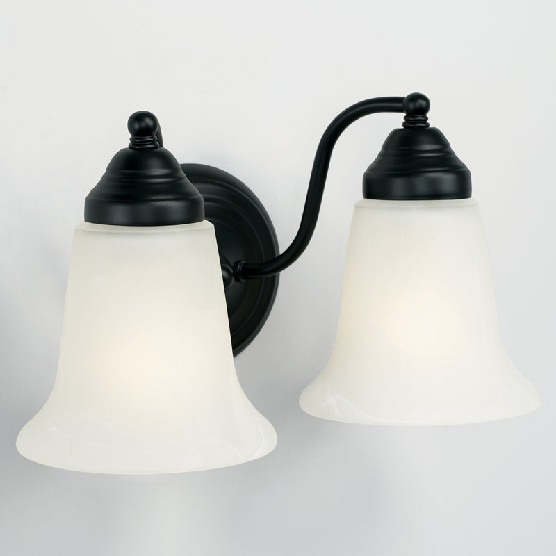 Capital Lighting 1362MB-117 Brady Two Light Vanity, Matte Black Alternate Image 2.jpg
