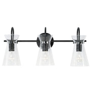 Capital Lighting 142431MB Mila Three Light Vanity, Matte Black Alternate Image.jpg
