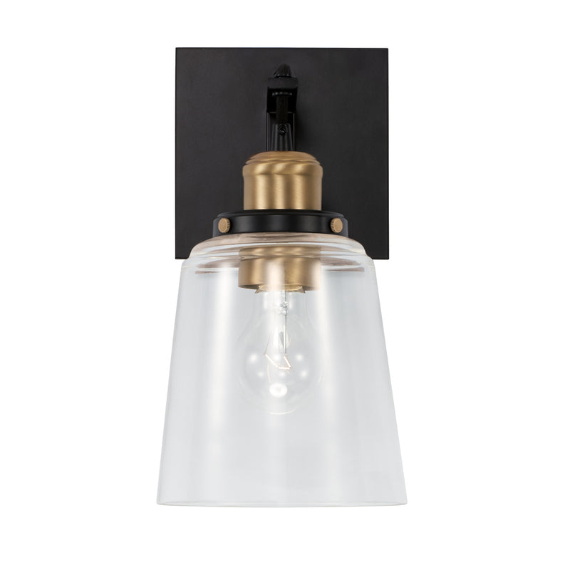 Capital Lighting 3711AB-135 Fallon One Light Wall Sconce, Aged Brass and Black Alternate Image.jpg