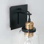Capital Lighting 3711AB-135 Fallon One Light Wall Sconce, Aged Brass and Black Alternate Image 2.jpg