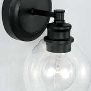 Capital Lighting 621111MB-426 Mid Century One Light Wall Sconce, Matte Black Alternate Image 2.jpg