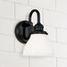 Capital Lighting 8301MB-128 Baxter One Light Wall Sconce, Matte Black Alternate Image 3.jpg