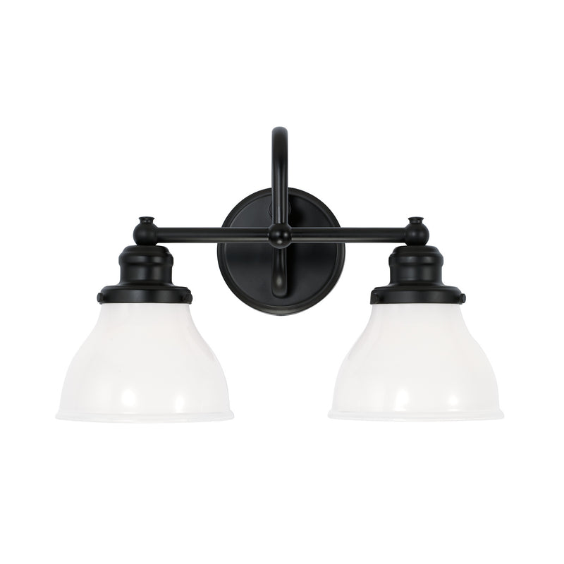 Capital Lighting 8302MB-128 Baxter Two Light Vanity, Matte Black Alternate Image.jpg