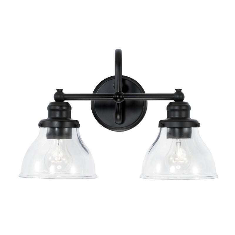Capital Lighting 8302MB-461 Baxter Two Light Vanity, Matte Black Alternate Image.jpg