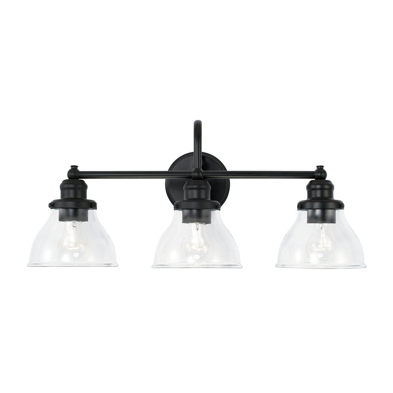 Capital Lighting 8303MB-461 Baxter Three Light Vanity, Matte Black Alternate Image.jpg