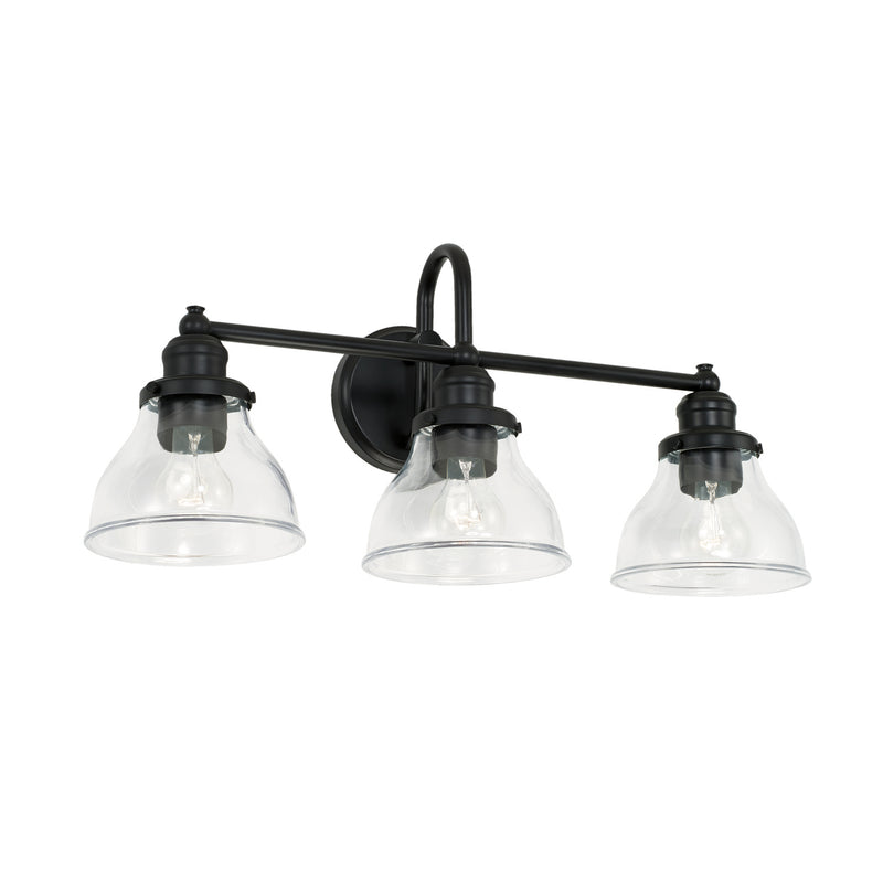 Capital Lighting 8303MB-461 Baxter Three Light Vanity, Matte Black Alternate Image 3.jpg