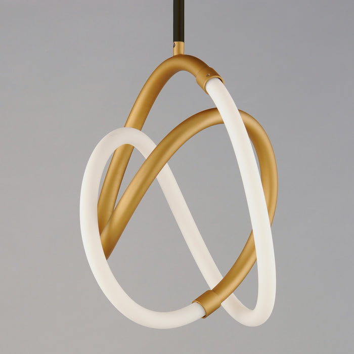 ET2 E25092-01BKGLD Mobius LED Mini Pendant, Black / Gold Alternate Image.jpg