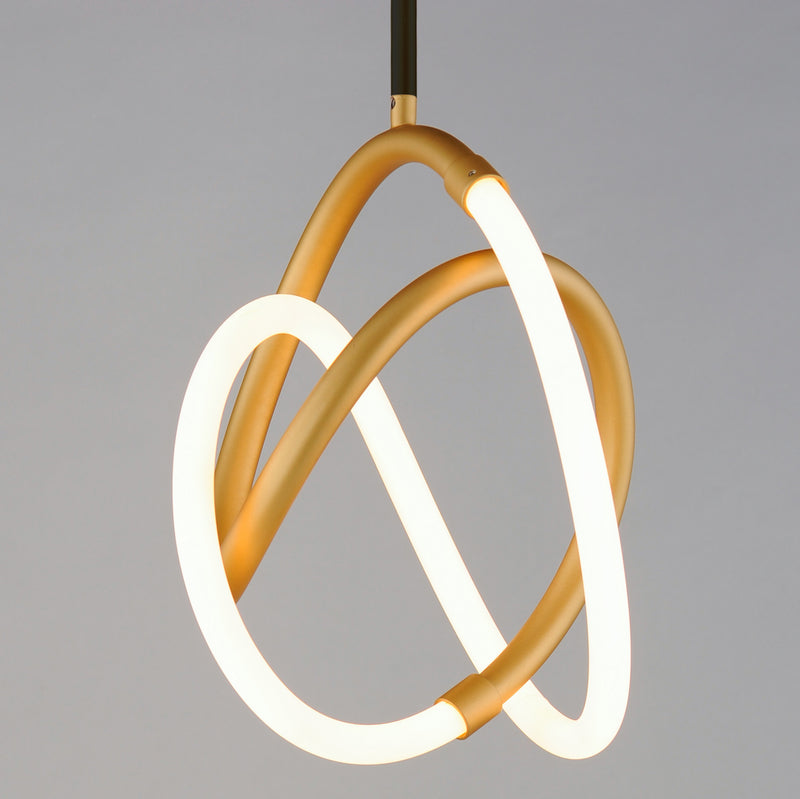 ET2 E25092-01BKGLD Mobius LED Mini Pendant, Black / Gold Alternate Image 2.jpg