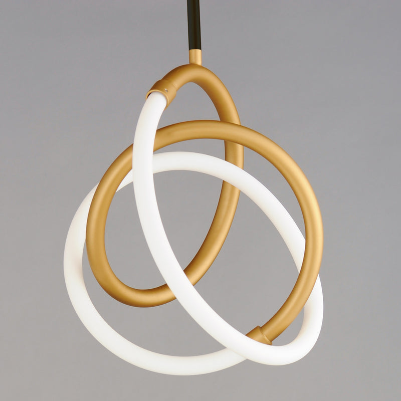 ET2 E25092-01BKGLD Mobius LED Mini Pendant, Black / Gold Alternate Image.jpg