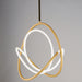 ET2 E25094-01BKGLD Mobius LED Pendant, Black / Gold Alternate Image.jpg