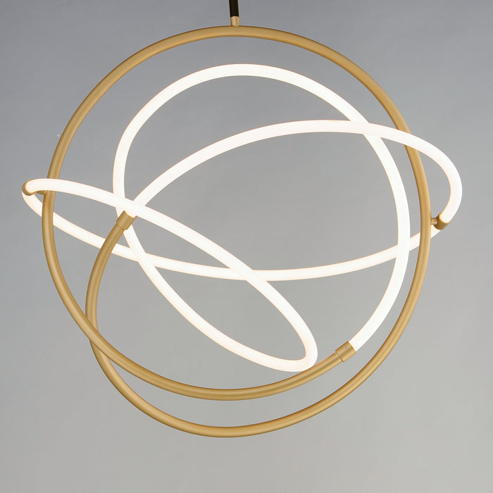 ET2 E25096-01BKGLD Mobius LED Pendant, Black / Gold Alternate Image 2.jpg