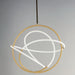 ET2 E25096-01BKGLD Mobius LED Pendant, Black / Gold Alternate Image 3.jpg