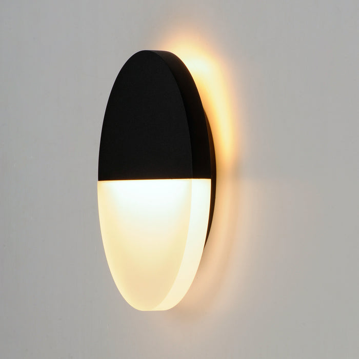 ET2 E41280-BK Alumilux Glow LED Outdoor Wall Sconce, Black Alternate Image 4.jpg