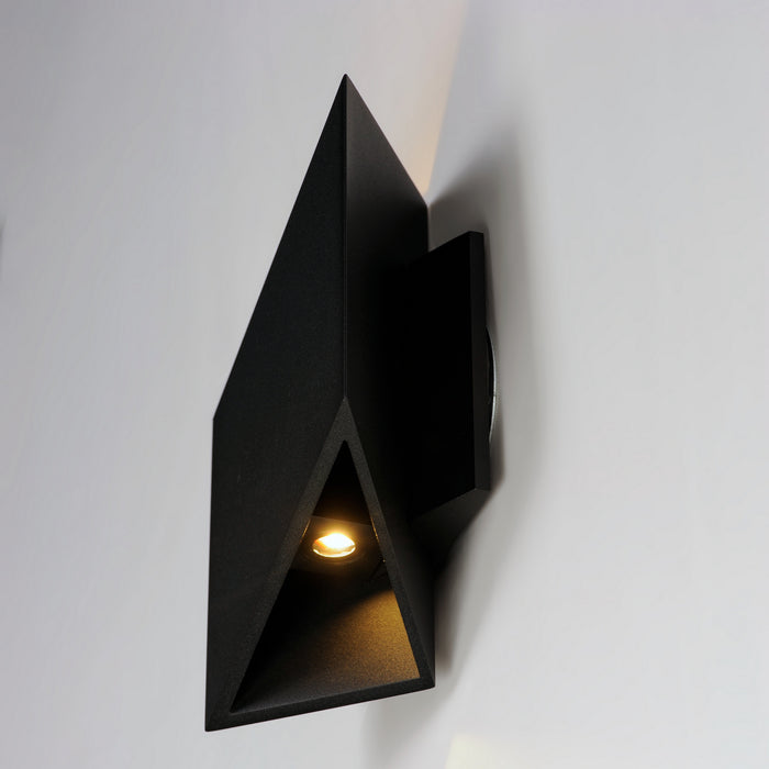 ET2 E41373-BK Alumilux Facet LED Outdoor Wall Sconce, Black Alternate Image 10.jpg