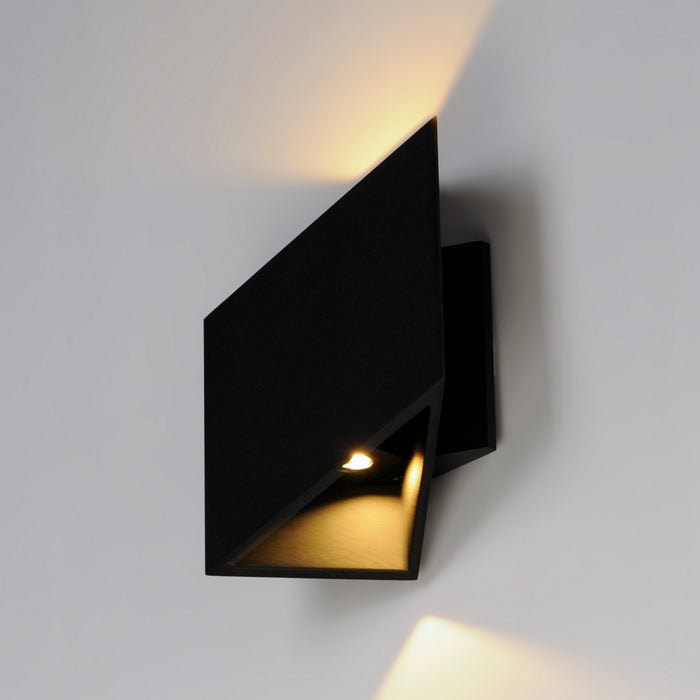 ET2 E41373-BK Alumilux Facet LED Outdoor Wall Sconce, Black Alternate Image 7.jpg