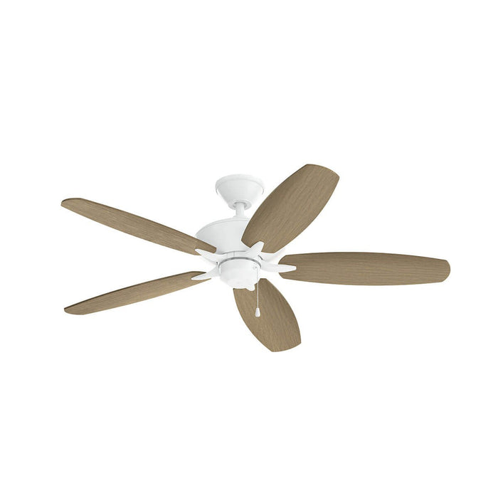 Kichler 330165MWH Renew Patio 52" Ceiling Fan, Matte White Alternate Image.jpg