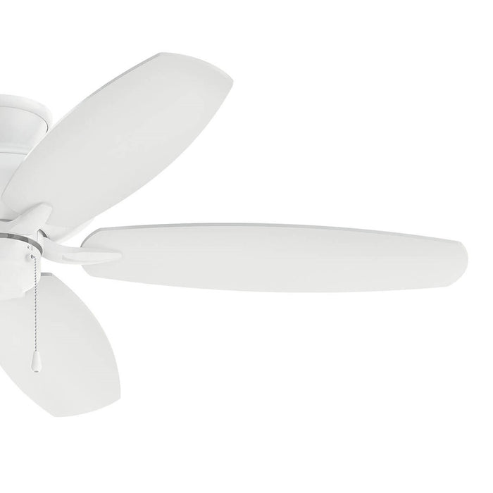 Kichler 330165MWH Renew Patio 52" Ceiling Fan, Matte White Alternate Image 2.jpg