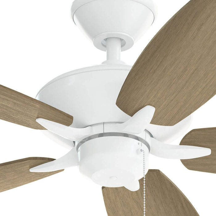 Kichler 330165MWH Renew Patio 52" Ceiling Fan, Matte White Alternate Image 3.jpg