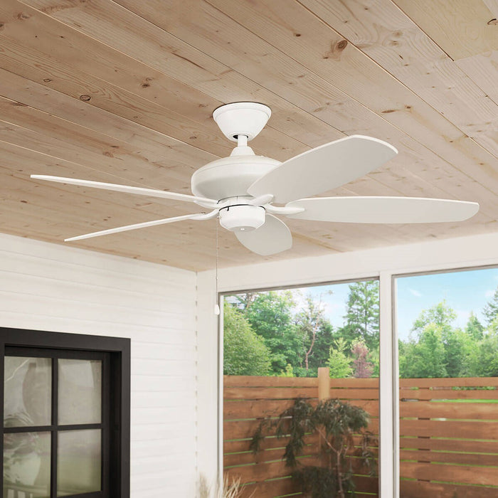 Kichler 330165MWH Renew Patio 52" Ceiling Fan, Matte White Alternate Image 4.jpg