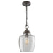 Capital Lighting 330414PW One Light Pendant, Dark Pewter (2)
