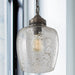 Capital Lighting 330414PW One Light Pendant, Dark Pewter (3)