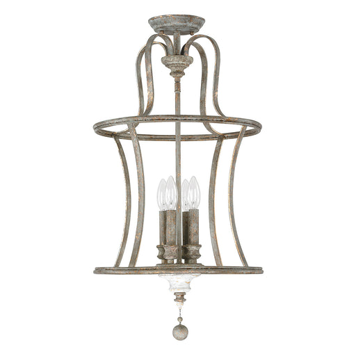 Capital Lighting 9A200A Four Light Pendant, French Antique (2)
