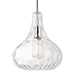 Capital Lighting 9B239A One Light Pendant, Polished Nickel (2)