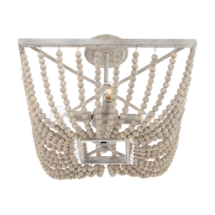 Capital Lighting 9D294A Four Light Semi-Flush Mount, Mystic Sand (4)