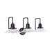 Capital Lighting 9D318A Three Light Vanity, Matte Black (3)