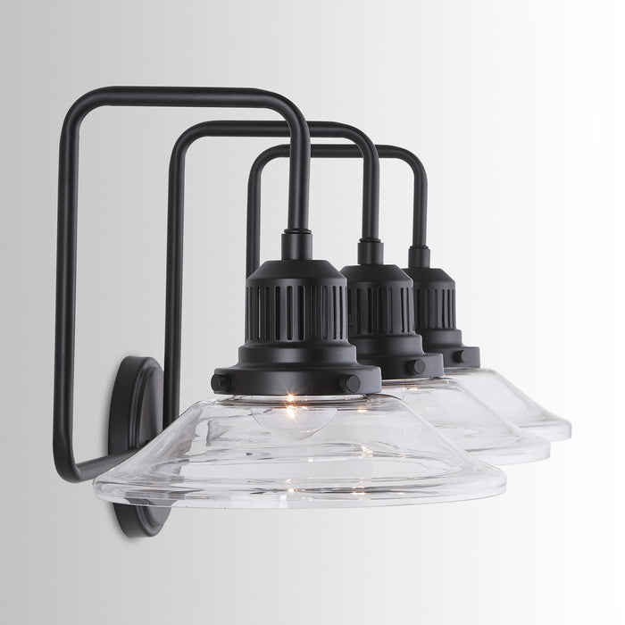 Capital Lighting 9D318A Three Light Vanity, Matte Black (6)