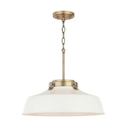 Capital Lighting 9D330A One Light Pendant, Warm White (2)