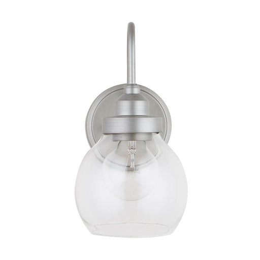 Capital Lighting 9D334A One Light Wall Sconce, Brushed Nickel Painted (2)