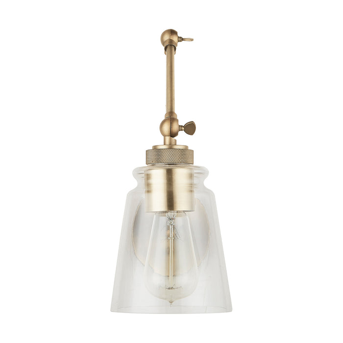 Capital Lighting 9D344A One Light Wall Sconce, Aged Brass (2)