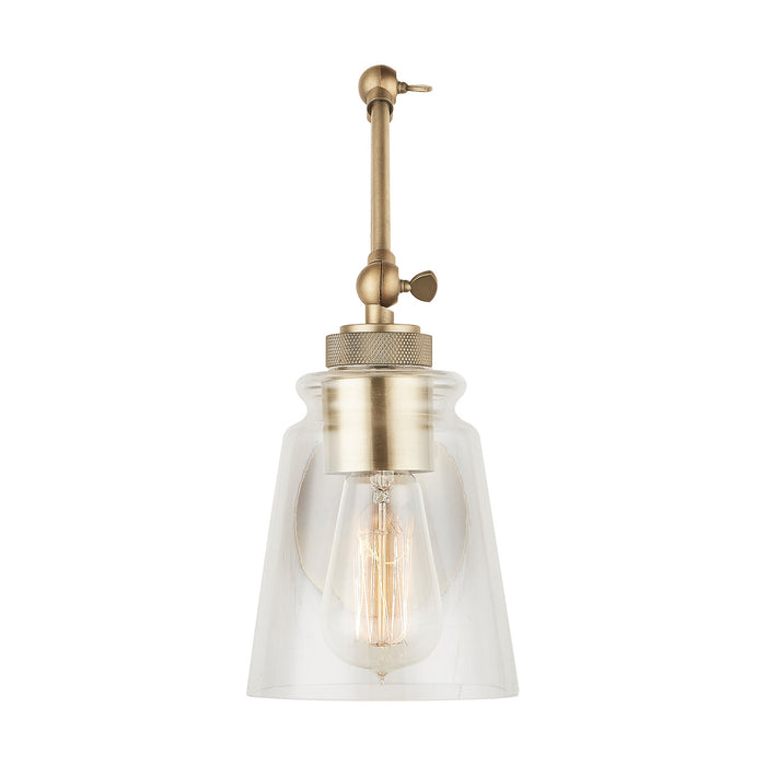 Capital Lighting 9D344A One Light Wall Sconce, Aged Brass (3)