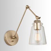 Capital Lighting 9D344A One Light Wall Sconce, Aged Brass (5)