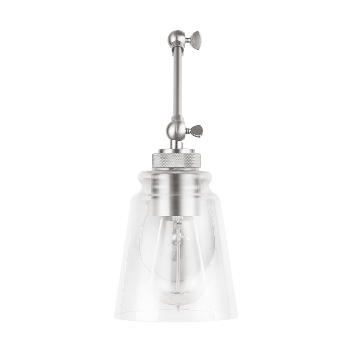 Capital Lighting 9D346A One Light Wall Sconce, Brushed Nickel (2)