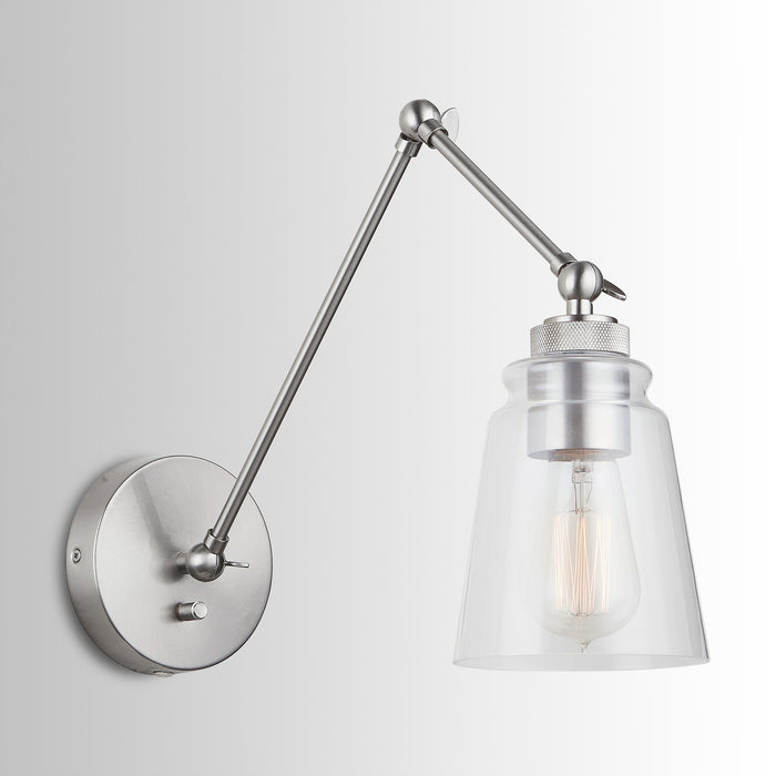 Capital Lighting 9D346A One Light Wall Sconce, Brushed Nickel (5)