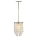 Capital Lighting AA1012PN One Light Pendant, Polished Nickel (2)