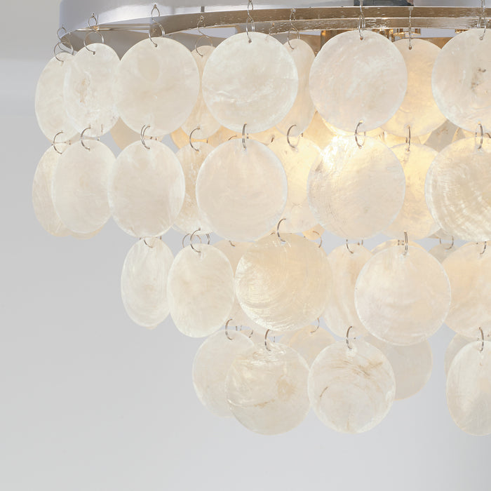 Capital Lighting AA1013PN Three Light Flush Mount, Polished Nickel (4)